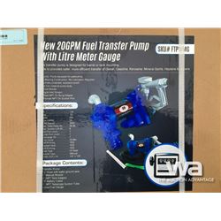 20 GPM 12 VOLT FUEL PUMP