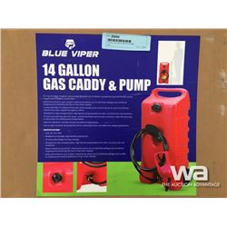 14 GAL. GAS CADDY & PUMP