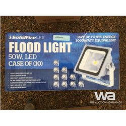 (10) SOLIDFIRE 50W LED FLOOD LIGHT