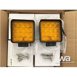 (24) SQUARE LED LIGHTS