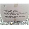 Image 3 : 23" X 17" X 15" ALUMINUM TOOL BOX