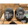 Image 1 : (2) XL YEMA MATT-BLACK HELMETS