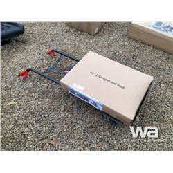 40" Z CREEPER SEAT & TWO WHEEL DOLLY