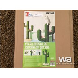 41" CACTUS CAT TREE SCRATCHING POST