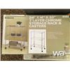 Image 3 : TWO STORAGE RACKS & MAT
