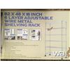 Image 2 : TWO STORAGE RACKS & MAT