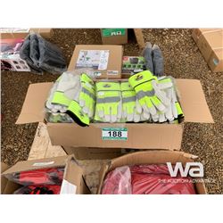 CASE OF WORK GLOVES