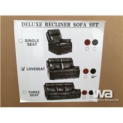 DELUXE 1+2+3 RECLINING SOFA, LOVE SEAT, CHAIR