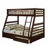 Image 1 : ESPRESSO TWIN/DOUBLE BUNKBED