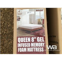 QUEEN GEL INFUSED FOAM MATTRESS