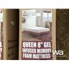 Image 1 : QUEEN GEL INFUSED FOAM MATTRESS