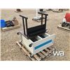 Image 2 : 3 TIER ROLLING SHELF, WOOD STAND