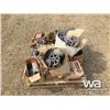 Image 1 : PALLET OF PULLEYS & NAILS
