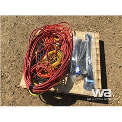 AIR HOSE, ELECTRICAL CORDS, ZIP TIES