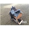Image 4 : 15" WESTERN SADDLE & BRIDLE