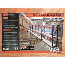 (UNUSED) TMG HEAVY DUTY STORAGE SHELVING