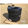 Image 1 : (UNUSED) (4) KAPSEN 11R24.5 TRUCK DRIVE TIRES