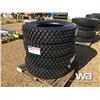 Image 1 : (UNUSED) (4) KAPSEN 11R24.5 TRUCK DRIVE TIRES
