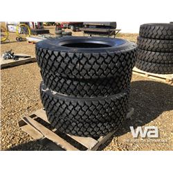 (UNUSED) (4) KAPSEN 11R24.5 TRUCK DRIVE TIRES