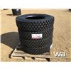 Image 1 : (UNUSED) (4) KAPSEN 11R24.5 TRUCK DRIVE TIRES