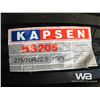 Image 2 : (UNUSED) (4) KAPSEN 275/70R22.5 TIRES