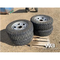 (4) TOYO OPEN COUNTRY 275/70R18 TIRES & RIMS