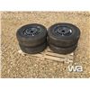 Image 1 : (4) GOODYEAR ASSURANCE P205/70R15 TIRES & RIMS