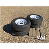 Image 2 : (UNUSED) (4) GRIZZLY ST225/75R15 TIRES & RIMS