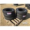 Image 1 : (UNUSED) (6) GRIZZLY 225/75R15 TRAILER TIRES