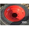 Image 3 : (4) HONOUR 12-16.5 SKID STEER TIRES & RIMS