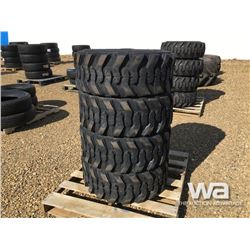 (UNUSED) (4) HONOUR 12-16.5 SKID STEER TIRES