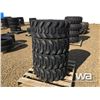 Image 1 : (UNUSED) (4) HONOUR 12-16.5 SKID STEER TIRES