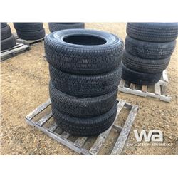 (4) MICHELIN LTLT265/70R18 TIRES