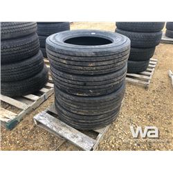 (4) CONTINENTAL 225/70R19.5 TIRES