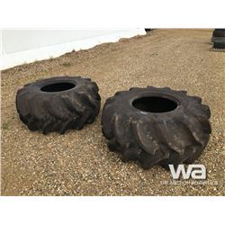 (2) GOODYEAR 28L-26 RICE TIRES