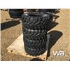Image 1 : (UNUSED) (4) WANDA 24X10-12 ATV TIRES