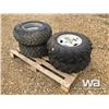 Image 1 : (4) ATV TIRES & RIMS