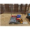 Image 1 : SOCKET SET, 3.5 TON FLOOR JACK, DEWALT GRINDER