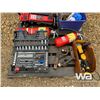 Image 2 : SOCKET SET, 3.5 TON FLOOR JACK, DEWALT GRINDER