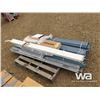 Image 1 : (4) STEEL DOOR JAMBS &  BLINDS