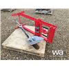 Image 1 : 12 TON RED SHOP PRESS, SHOVELS