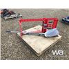 Image 2 : 12 TON RED SHOP PRESS, SHOVELS