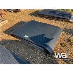 (8) PCS 4 X 6FT. RUBBER MATTING