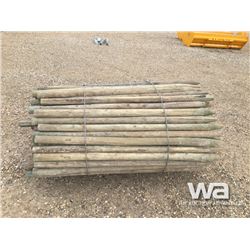 140 3-4  TREATED FENCE POSTS