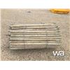 Image 1 : 140 3-4" TREATED FENCE POSTS