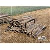 Image 2 : (100) FENCE POSTS