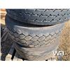 Image 5 : (3) 11R24.5 TIRES & RIMS
