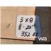 Image 5 : (8) PCS 3 X 8 X 22 FT. LUMBER