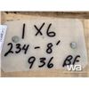 Image 5 : (234) PCS 1 X 6 X 8 FT. LUMBER
