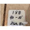 Image 5 : (40) PCS 1 X 8 X 10 FT. LUMBER